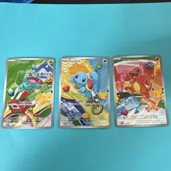Pokemon TCG First Partner Illustration Collection Series 1 Kanto GEN 1 Set - Image 1