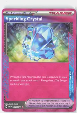 Sparkling Crystal 129/131 Holo ACE SPEC Rare SV: Prismatic Evolutions Pokemon NM - Image 1