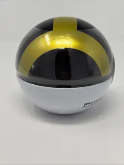 New Sealed Pokemon TCG Poke Ball Black/Gold Tin with 3 Booster Packs & 1 Coin - Image 4