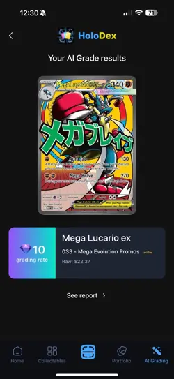 MEGA LUCARIO EX #33 PROMO | POTENTIAL PSA 10 | 2026 POKEMON MEGA EVOLUTION - Image 2