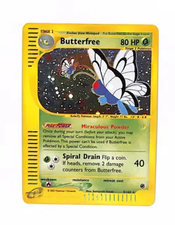 Butterfree 5/165 Expedition 2002 Rare Holo e-Series Pokemon TCG NM - Image 1