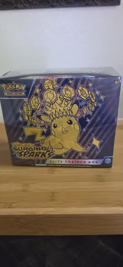 Pokemon Scarlet Violet Surging Sparks ETB Elite Trainer Box Sealed - Image 1