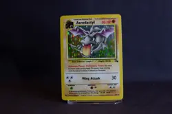 Aerodactyl 1/62 Pokemon Fossil Vintage Rare Holo, NM/MINT - Image 2
