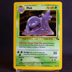 Muk 13/62 Pokemon Fossil Vintage Rare Holo, PERFECT MINT - Image 1