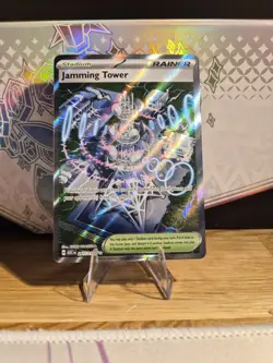 JAMMING TOWER 261/217 ULTRA RARE ME: ASCENDED HEROES HOLO NM English Pokemon B - Image 1