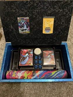 Opened Pokemon Mega Charizard X EX UPC Box | Sealed PROMOs & Extras, NO PACKS - Image 1