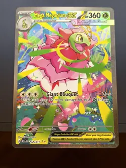 Pokemon TCG Mega Meganium Ex 272/217 Special Illustration Rare Ascended Heroes - Image 1