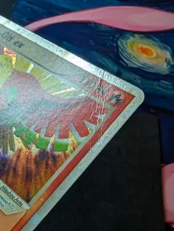 ITALIAN DAMAGED Pokemon TCG Ho-Oh EX 104/115 Unseen Forces Ultra Rare Holo 2005 - Image 3