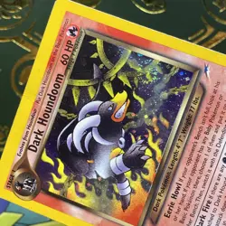 Dark Houndoom 7/105 Holo Rare (2002) Neo Destiny Pokemon SWIRL MP - Image 3