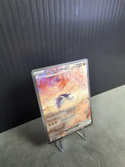Pokemon TCG Great Tusk ex 246/198 Sv01: Scarlet & Violet Base Set Holo SIR - Image 5