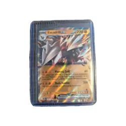 Pokemon TCG Black Bolt Excadrill Ex 046/086 Double Rare Holo NM/Mint - Image 1