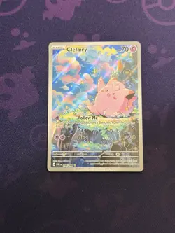 Clefairy Illustration Rare 094/088 Me03: Perfect Order Holo POKEMON NEAR MINT - Image 1