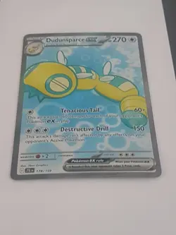 Dudunsparce EX 178/159 - Ultra Rare Full Art - Journey Together Pokemon - NM - Image 1