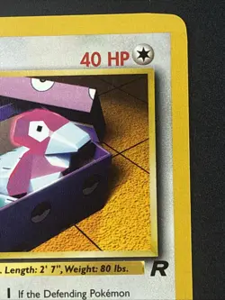 Porygon 1st Edition Team Rocket Non Holo #48/82 Pokemon - Image 3