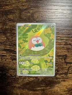 Pokemon Rowlet 090/088 Perfect Order 2026 Illustration Rare NM - Image 1