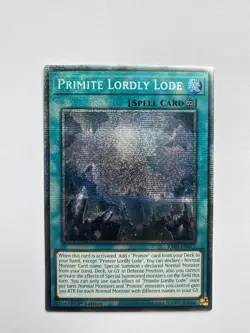 YUGIOH PRIMITE LORDLY LODE STARLIGHT RARE NM RA05-EN072 - Image 1