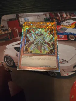 Yu-GI-Oh! XX-Saber Emmersblade (PlatSecRare) RA04-EN141 Quarter Century Stampede - Image 1