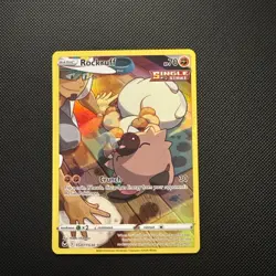 Pokemon TCG Rockruff Trainer Gallery Holo Card TG07/TG30 Swsh12 Silver Tempest - Image 1
