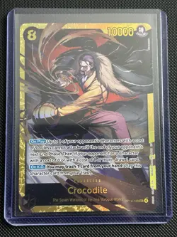 Crocodile OP14-120 SEC The Azure Sea's Seven - One Piece TCG - English - Image 1