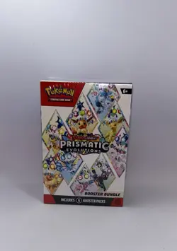 Pokemon TCG Scarlet & Violet Prismatic Evolutions Booster Bundle Sealed - Image 1