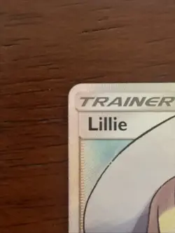 Pokemon TCG Lillie Sun & Moon Base Set Trainer Card 147/149 Holo Full Art - Image 2