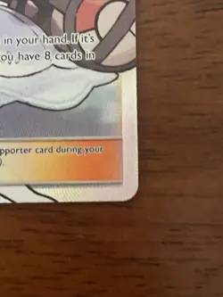 Pokemon TCG Lillie Sun & Moon Base Set Trainer Card 147/149 Holo Full Art - Image 4