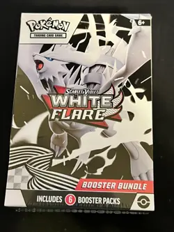 Pokemon Scarlet And Violet White Flare Booster Bundle Box Factory Sealed - Image 1