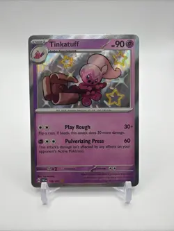 Tinkatuff 166/091 Pokemon card Baby Shiny NM - Image 1