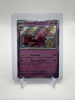 Tinkatuff 166/091 Pokemon card Baby Shiny NM - Image 3
