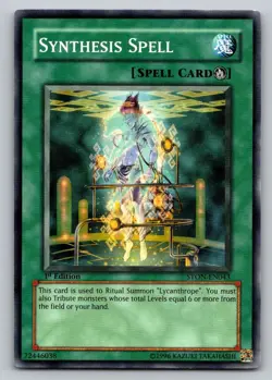 Synthesis Spell STON-EN043 Strike of Neos 1st Edition - Image 1