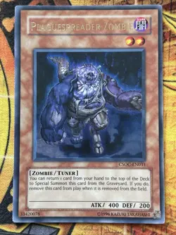 Plaguespreader Zombie CSOC-EN031 Unlimited Edition Ultra Rare HP Yu-Gi-Oh - Image 1
