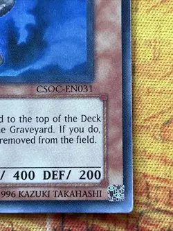 Plaguespreader Zombie CSOC-EN031 Unlimited Edition Ultra Rare HP Yu-Gi-Oh - Image 4