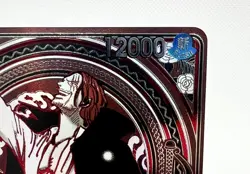 Shanks - SP - OP09-004 - Silver - One Piece TCG - Clean Copy - Sharp Corners - Image 3