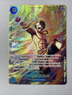 One Piece - Carrying on His Will - OP13-119 - Portgas.D.Ace - SEC Alt Art - Image 1