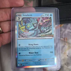 Pokemon TCG Inteleon MEP002 Mega Evolution Stamped Promo Card Near Mint - Image 1