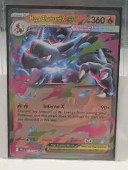 Pokemon Mega-Charizard-EX Holo Rare TCG Card 13/94 - Image 1