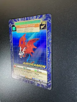 Digimon Airdramon BO-138S Card 2000 Digi-Battle Series 3 Bandai Holo Nm/M - Image 4