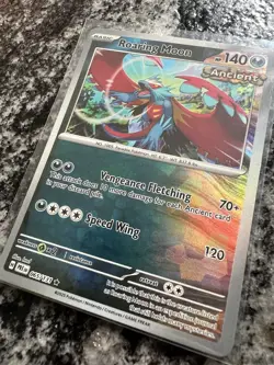 Pokemon TCG Prismatic Evolutions Roaring Moon Pokeball Reverse Card 065/131 - Image 3