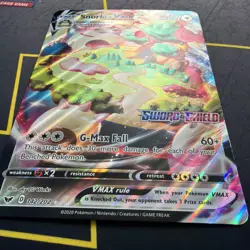Snorlax VMAX Jumbo Card Gamestop Promo Pokemon Sword & Shield (B) - Image 2