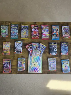 Pokemon Mystery Pack – 4 New Booster Packs + 10 Cards + 1 EX/V Rare Pokemon Card - Image 4