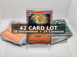 Pokemon Mega Evolution Bulk Lot 42 Cards 18 Uncommon 24 Common Non Holo - Image 1