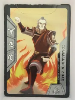 2005 UpperDeck AVATAR The Last Airbender COMMANDER ZHAO Quickstrike CHAMBER CARD - Image 2
