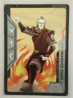 2005 UpperDeck AVATAR The Last Airbender COMMANDER ZHAO Quickstrike CHAMBER CARD - Image 4