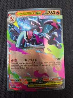 Mega Charizard X Ex Black Star Promo 29; MEG Promo card - Image 1