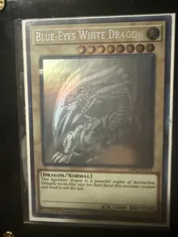 Yu-Gi-Oh! TCG Blue-Eyes White Dragon 1st Edition Ghost Rare Card GFP2-EN175 - Image 2