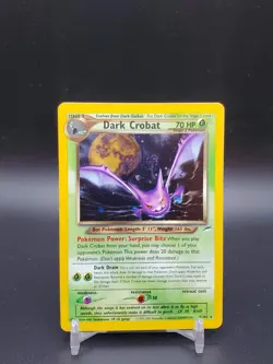 Dark Crobat 2/105 Neo Destiny Holo VLP *Swirl* Pokemon Card - Image 1