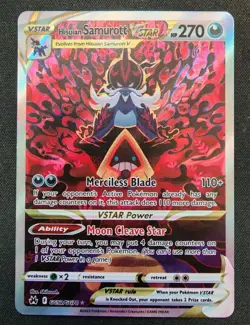 Hisuian Samurott VStar GG52/GG70 Galarian Gallery Crown Zenith Pokemon Card - Image 1