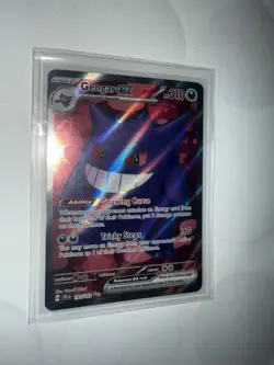 Pokemon Gengar ex 193/162 SV05 Temporal Forces Ultra Rare Full Art Holo Card - Image 3