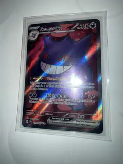 Pokemon Gengar ex 193/162 SV05 Temporal Forces Ultra Rare Full Art Holo Card - Image 5