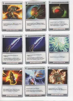 Chaotic lot #132. Lot of 15 Battlegear cards - Image 1